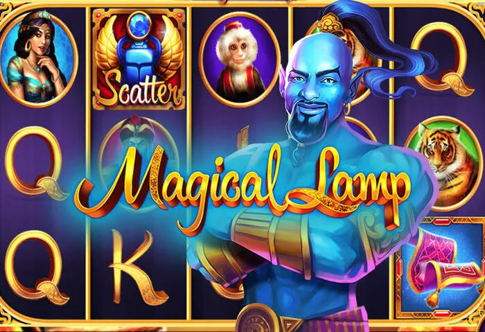 Slot machine screen showing free spins and jackpot symbols